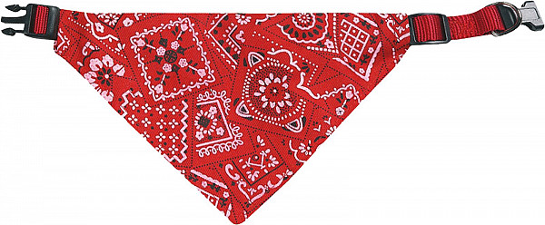 Flamingo ovratnica z rutko BANDANA S